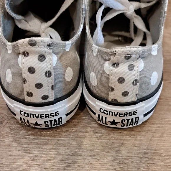 Converse Gray and White High-Top Sneakers - Picture 2 of 8